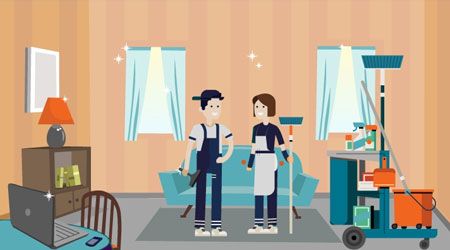 Cleaning services in the UAE