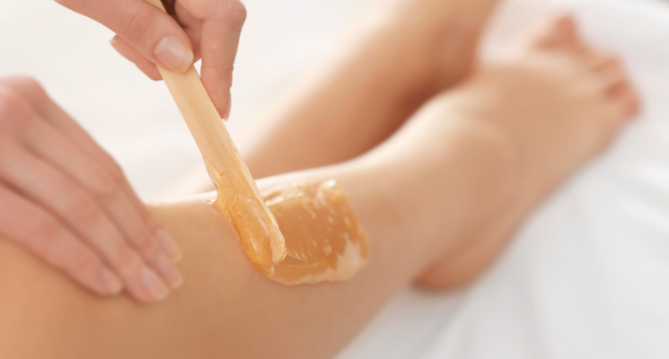 getting waxing done at home