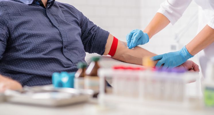 get blood test at home