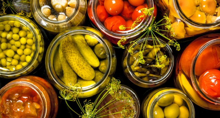 Smoked and mix Pickles