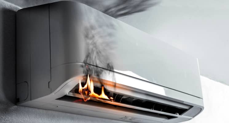 ac fire Dubai